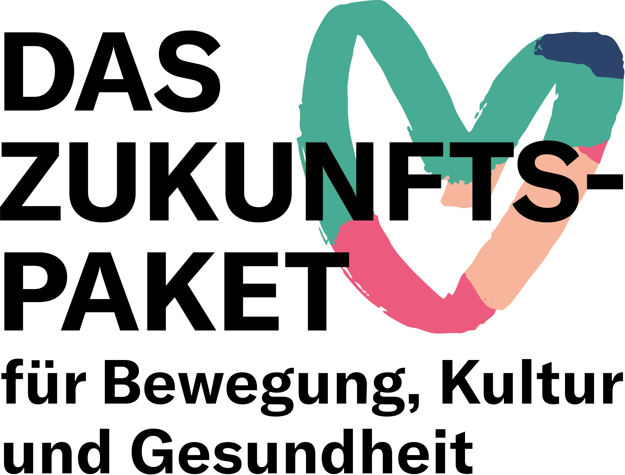 Logo - Das Zukunftspaket für Bewegung, Kultur und Gesundheit